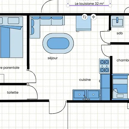 Mobil-home Confortable - 4 Pers. - Api-1-52-2009 Grand-Aigueblanche